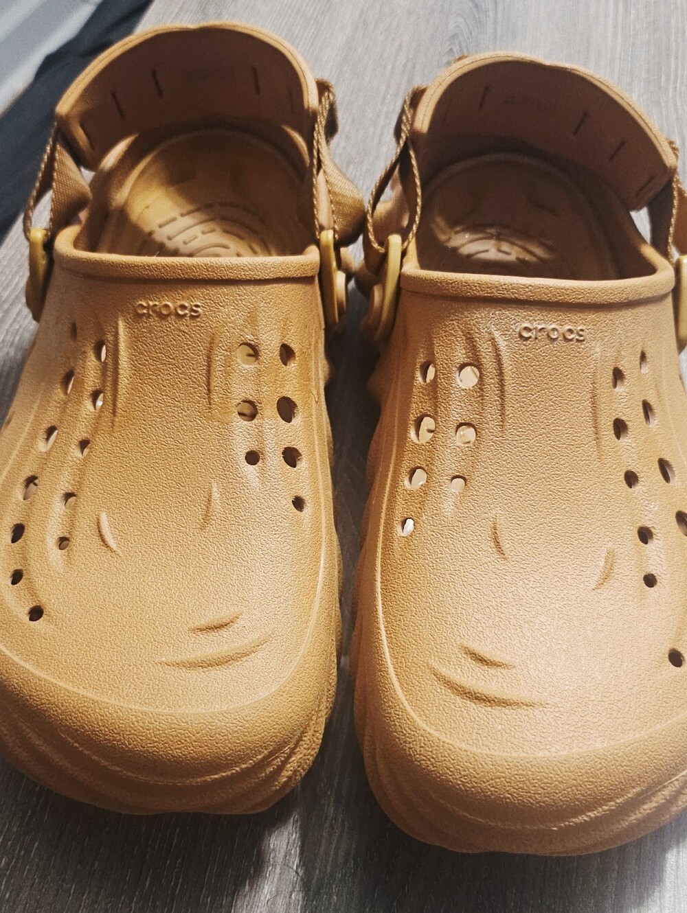 Crocs Echo Clog All Terrain Dessert Colorway Unisex Womens size 9/ Mens size 7